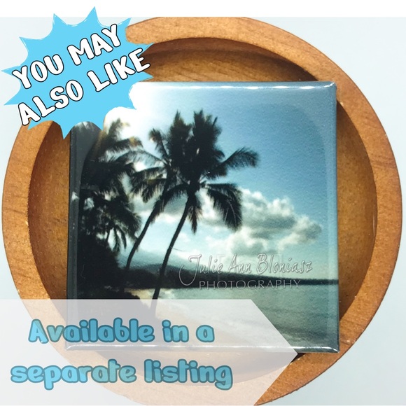 ✨3/$25✨ Sea Foam and Seaweed Photo Magnet - Picture 2 of 4